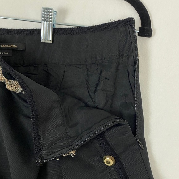 BCBGMaxAzria Kailin Mini Skirt with Pockets Side Zipper Lined - Picture 11 of 14